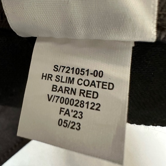 NWT; BANANA REPUBLIC COATED HIGH RISE SLIM PANTS🦋 - Picture 11 of 11